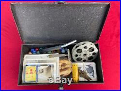 Vtg Odd Junk Drawer Lot Nude Risque Photos 16mm Marbles Razor Cards Adult Books