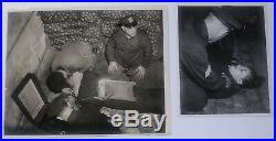 WEEGEE Arthur Fellig 1940s VINTAGE STAMPED Original Signed Photograph Pair