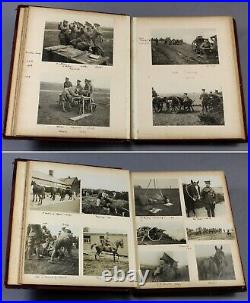WW1 SALONICA campaign superb photograph album field artillery macedonia greece