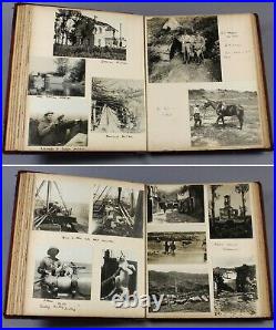 WW1 SALONICA campaign superb photograph album field artillery macedonia greece