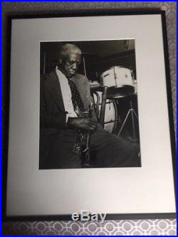 Weegee (arthur Fellig) Vintage Photo Of Jazz Trumpeter Bunk Johnson C. 1940's