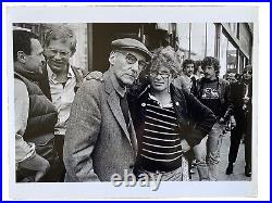 William S. Burroughs And Gregory Corso At City Lights By Ira Nowinski 1981