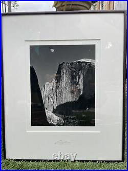 Yosemite Special Edition Photograph Moon & Half Dome Ansel Adams Print 8x10