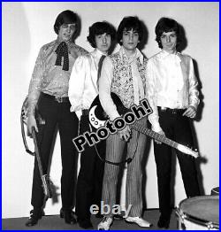 Young Pink Floyd Candid Group Portrait Celebrity REPRINT RP #7764